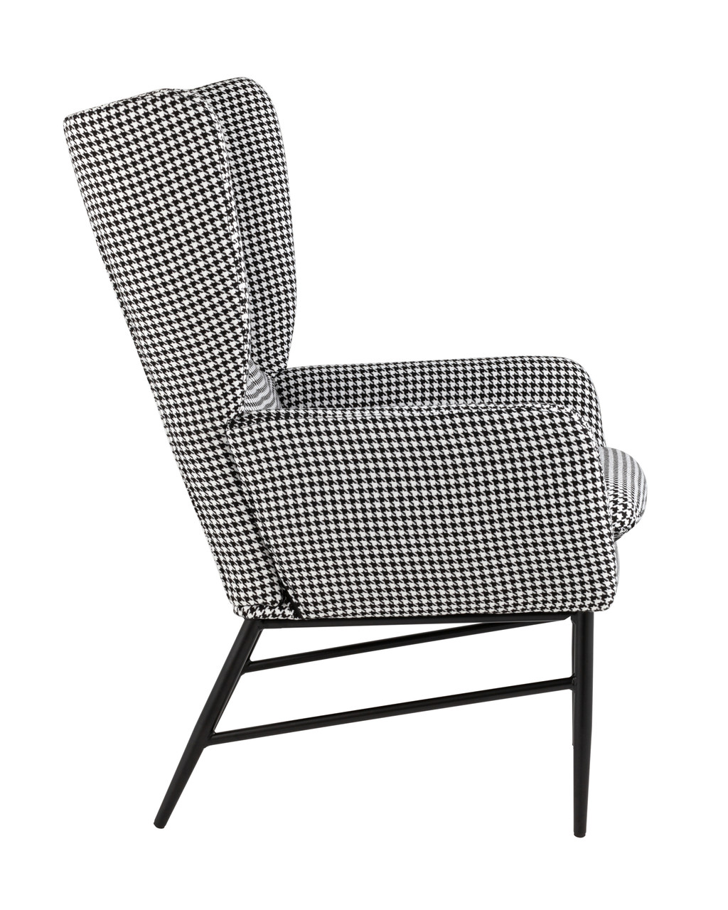 Кресло Мэйден гусиная лапка черно-белый - фото 4 - id-p115889895