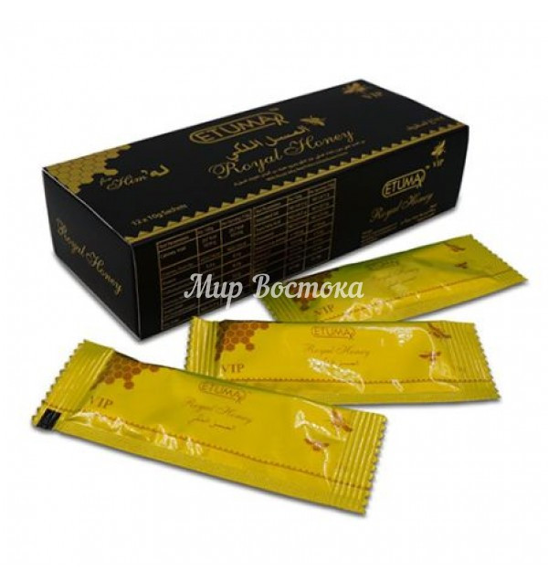 Королевский мед Royal Honey VIP Etumax (12x10 г, Малайзия)
