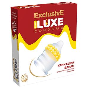 Презерватив Luxe Exclusive "Кричащий банан", 1 штука