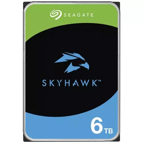 Жесткий диск внутренний Seagate Sky Hawk ST6000VX001 (6Тб (6000Гб), HDD, 3,5 , Для видеонаблюдения, SATA) - фото 4 - id-p67620466