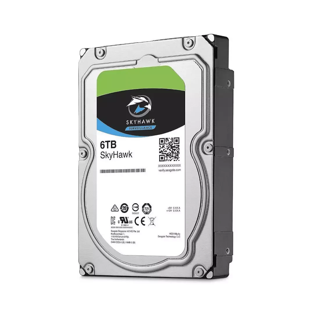 Жесткий диск внутренний Seagate Sky Hawk ST6000VX001 (6Тб (6000Гб), HDD, 3,5 , Для видеонаблюдения, SATA) - фото 5 - id-p67620466