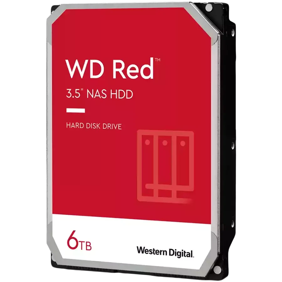 Жесткий диск внутренний Western Digital (WD) Red (6Тб (6000Гб), HDD, 3,5 , Для систем хранения (СХД), SATA) - фото 2 - id-p70833819