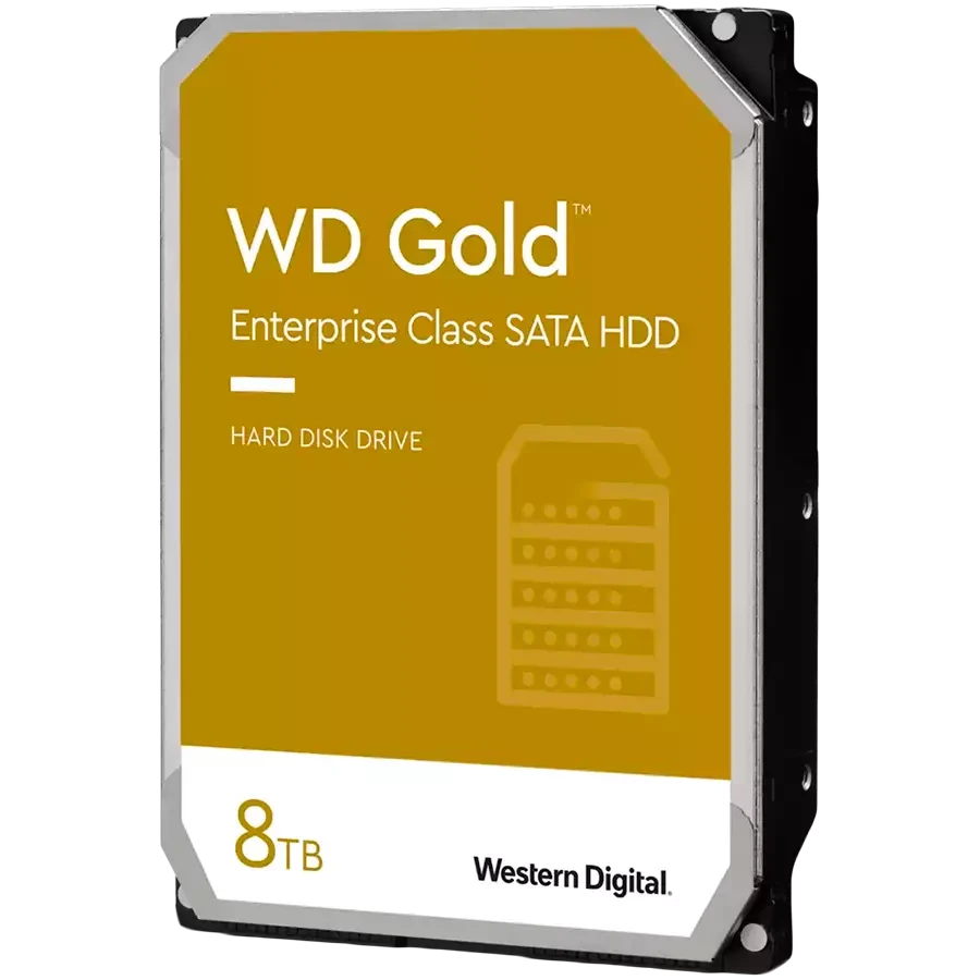 Жесткий диск внутренний Western Digital (WD) GOLD (8Тб (8000Гб), HDD, 3,5 , Для серверов, SATA) WD8004FRYZ - фото 2 - id-p70833820