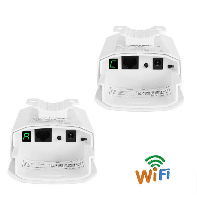 Комплект передатчик + приемник Wi-Fi моста Sunqar WB100 - фото 3 - id-p116411895