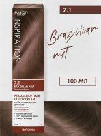 7.1 Стойкая крем-краска для волос Brazilian Nut CONCEPT FUSION Бразильский орех