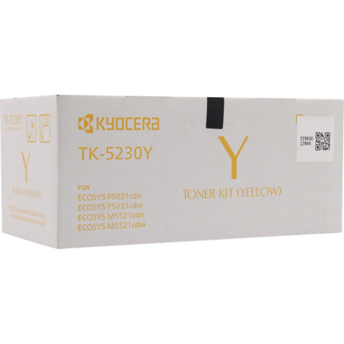 Kyocera TK-5230Y Yellow ECOSYS M5521cdn/cdw, M5526cdn/cdw, P5021cdn/cdw, P5026cdn/cdw тонер (1T02R9ANL0) - фото 2 - id-p109028306