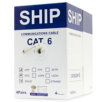 SHIP Кабель сетевой, SHIP, D165-P, Cat.6, 305 м/б кабель витая пара (D165-P)