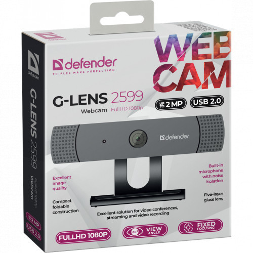 Defender G-Lens 2599 Full HD веб камеры (63199) - фото 8 - id-p98909124