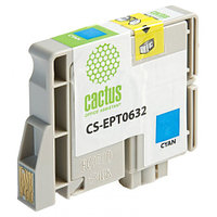 Cactus CS-EPT0632 голубой струйный картридж (CS-EPT0632)