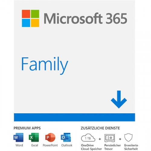 Microsoft (Office) 365 Family Russian офисный пакет (6GQ-01598) - фото 1 - id-p101627552