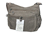 Женская сумка через плечо "BoBo", текстиль. Высота 20 см, ширина 26 см, глубина 10 см., фото 5