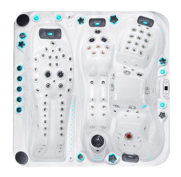 Passion Spas | SPA Euphoria Mighty Wave 123 Гидромассажный бассейн Exclusive Collection Размеры 230х230х91 см
