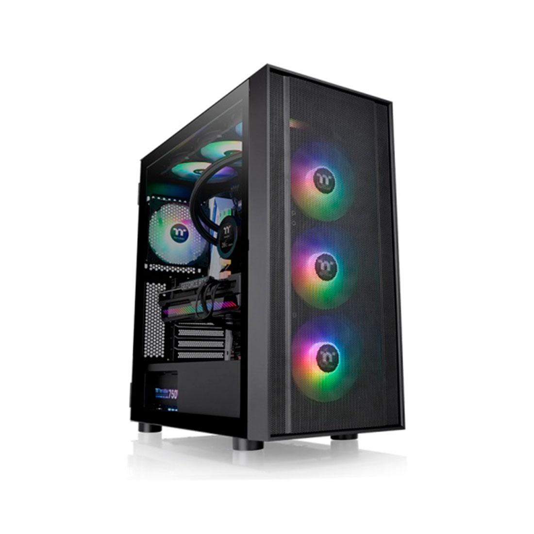 Компьютерный корпус Thermaltake H570 TG ARGB Black без Б/П 2-012144 CA-1T9-00M1WN-01