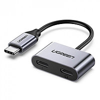 ugreen Конвертер Ugreen CM232 USB-C One-Two 60165