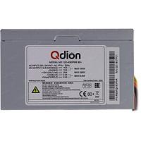 Qudion Блок питания ATX QD-450PNR, Ball Bearing Fan 12cm, 24+4pin, CPU4+4, PCI-E 6pin, 3*sata, 2*molex, black