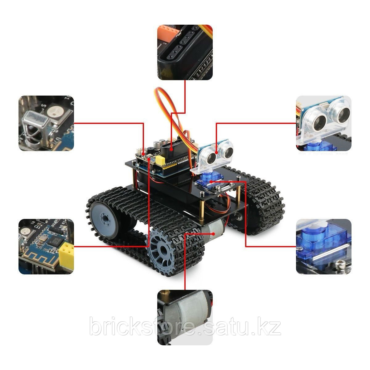 Arduino гусеничный танк с Bluetooth - фото 2 - id-p116414671