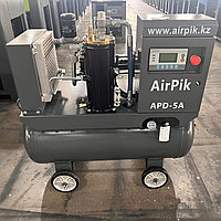Винтовой компрессор APD-5A-140, 0,48куб.м, 140л, 4кВт, AirPIK