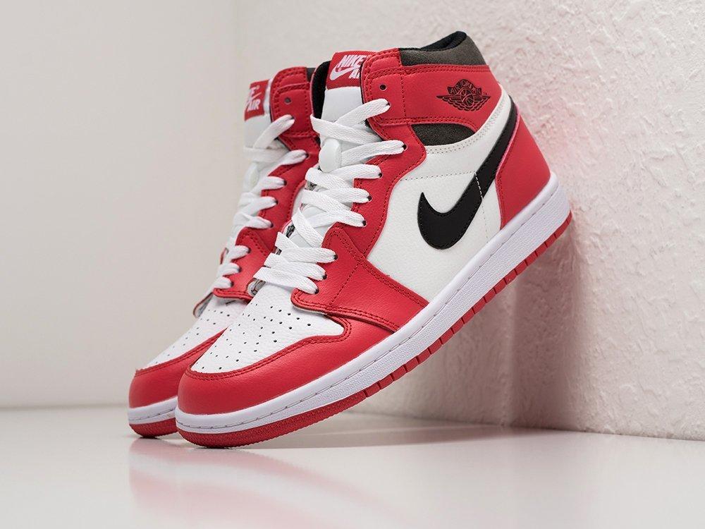 Кроссовки Nike Air Jordan 1 High 40/Красный - фото 1 - id-p115837518