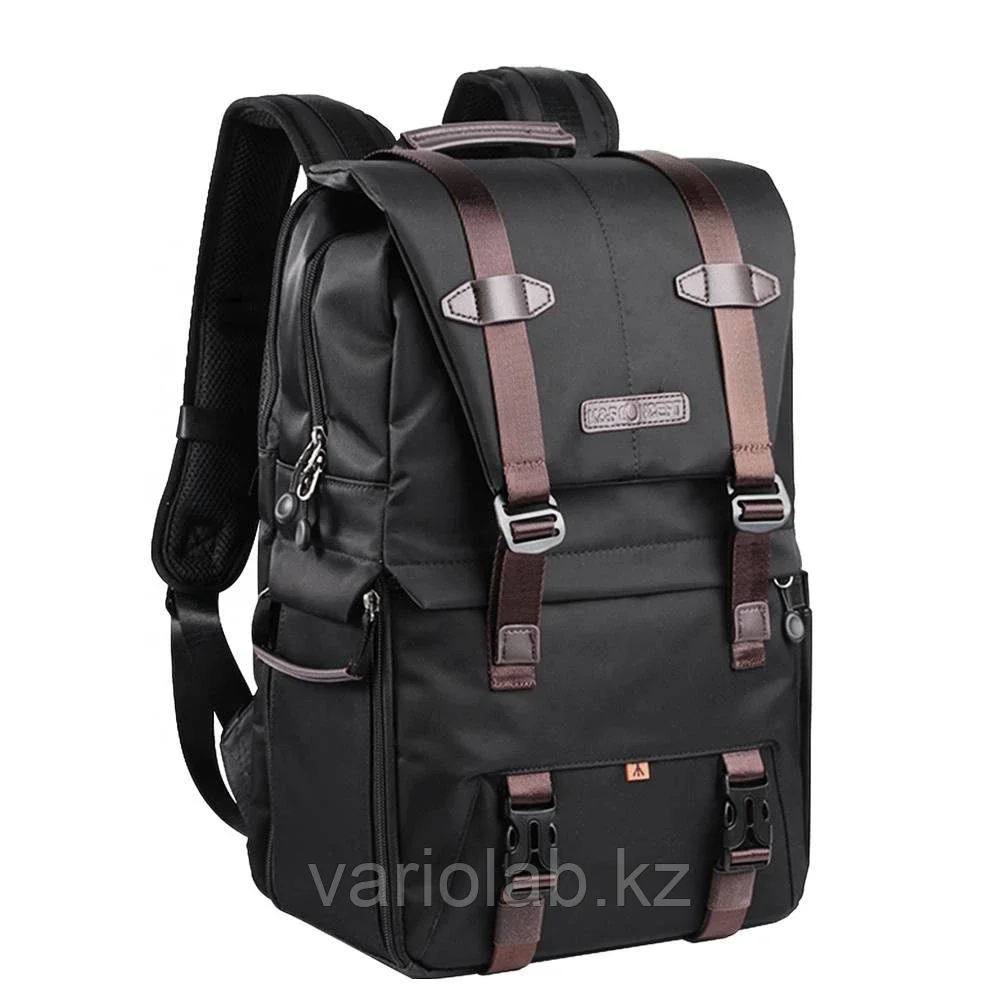 Рюкзак K&F13.087Vx 20л черный/коричневый