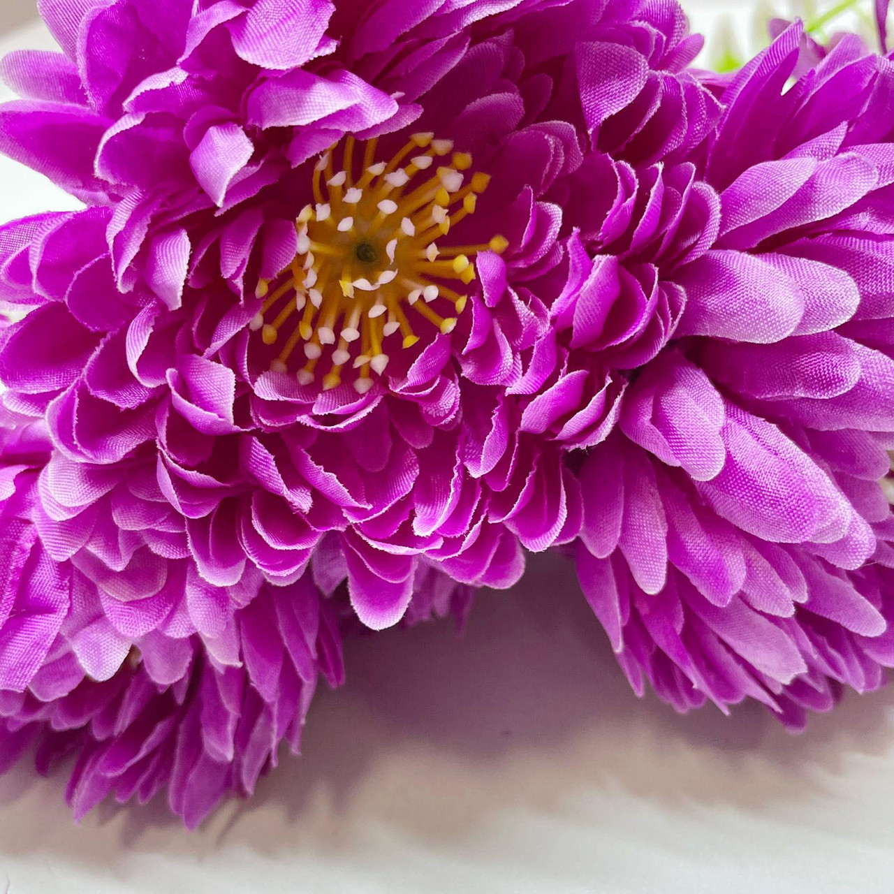 Искусственные цветы букет георгины 40 см фиолетовый - фото 5 - id-p116418691
