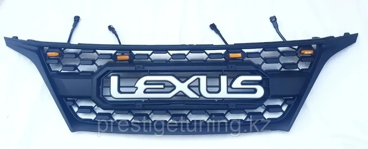 Решетка в радиатора на Lexus RX 2009-13 дизайн OFF ROAD - фото 1 - id-p116419170