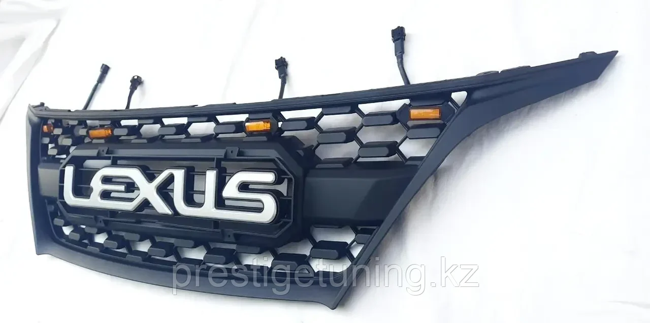 Решетка в радиатора на Lexus RX 2009-13 дизайн OFF ROAD - фото 3 - id-p116419170