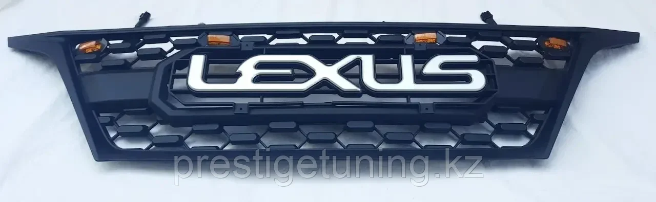 Решетка в радиатора на Lexus RX 2009-13 дизайн OFF ROAD - фото 4 - id-p116419170