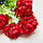 Искусственные цветы 35 см красный, фото 5