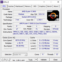 AMD Ryzen 5 3600 OEM, фото 3