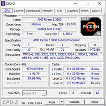 AMD Ryzen 5 3600 OEM, фото 5