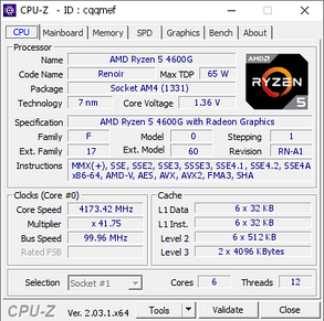 AMD Ryzen 5 4600G OEM, фото 4