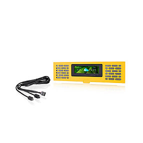 Панель LCD Thermaltake The Tower 200 Bumblebee 2-021219 AC-067-OO4NAN-A1, фото 4