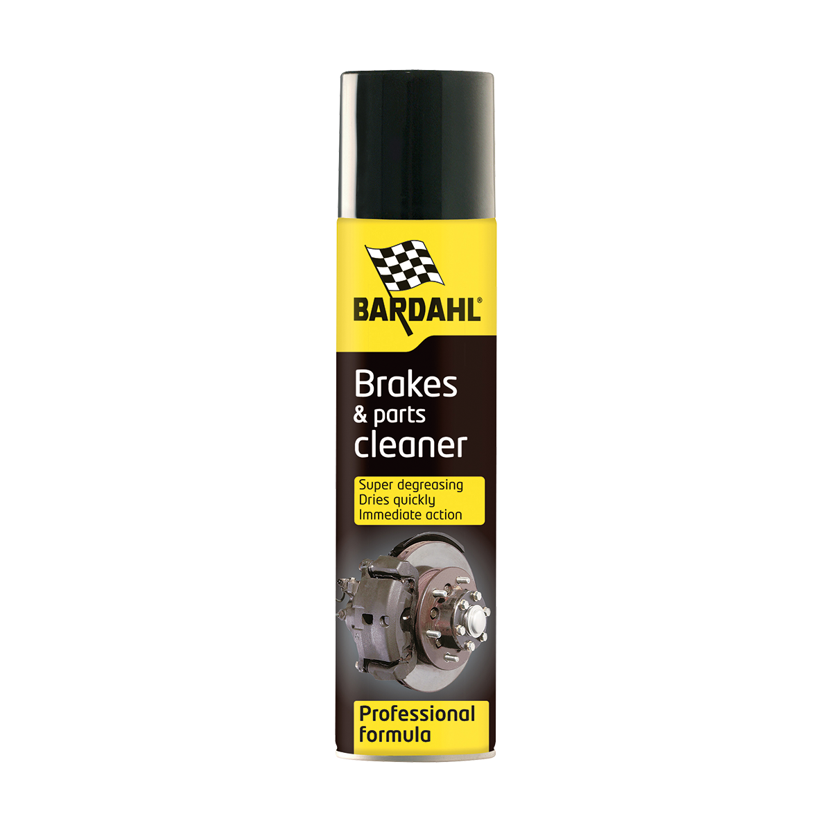 BRAKE AND PARTS CLEANER Очиститель тормозной системы Bardahl 600мл 4451E - фото 1 - id-p116420380