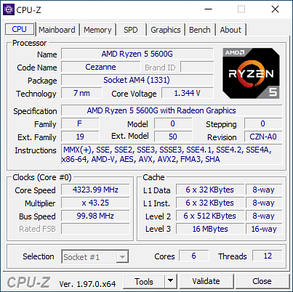 AMD Ryzen 5 5600G, фото 4