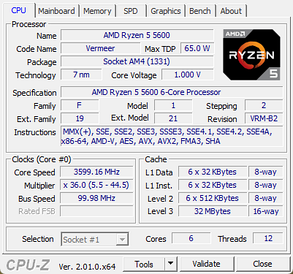 AMD Ryzen 5 5600 OEM, фото 2