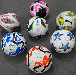 Мячи футбольные (FIFA, QATAR, ADIDAS, STAR SELECT, DERBYSTAR, JOMA)