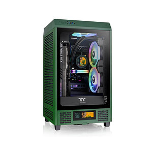 Компьютерный корпус Thermaltake The Tower 200 Racing Green без Б/П 2-021218 CA-1X9-00SCWN-00, фото 1