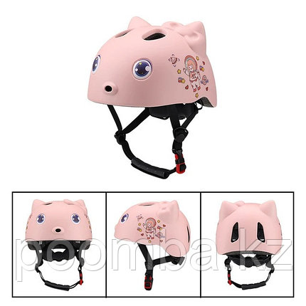 Шлем с ушками розовый, фото 2