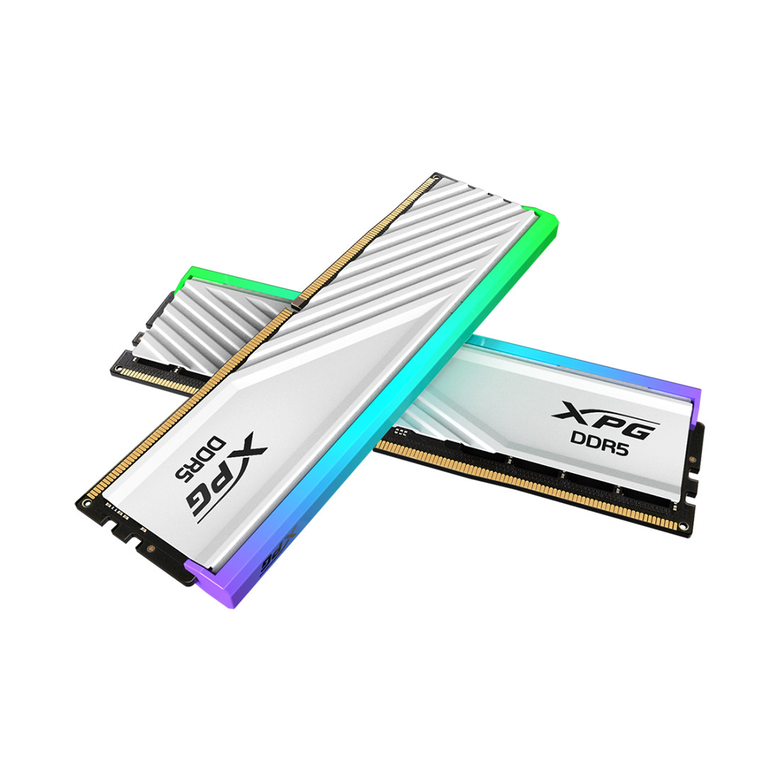 Комплект модулей памяти ADATA XPG Lancer Blade RGB AX5U6400C3216G-DTLABRWH DDR5 32GB (Kit 2x16)GB 2-021173 - фото 1 - id-p116421537