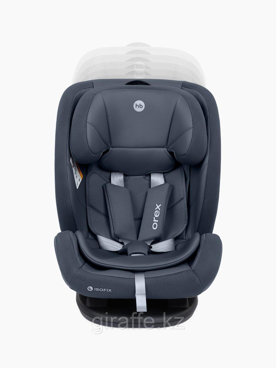 Автокресло Happy Baby OREX Категория 0/1/2/3 (до 36 кг) dark blue - фото 4 - id-p116421675