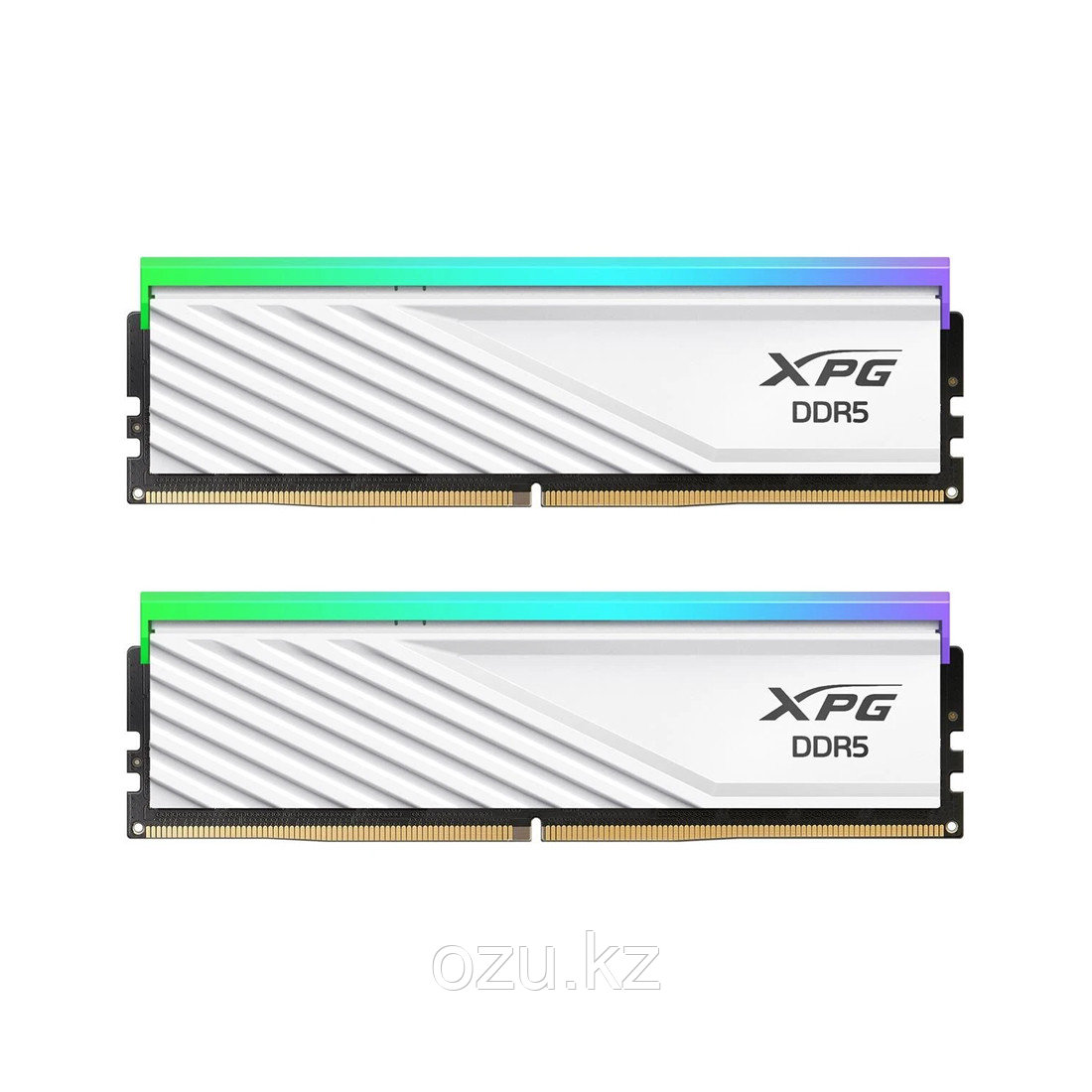 Комплект модулей памяти ADATA XPG Lancer Blade RGB AX5U6400C3216G-DTLABRWH DDR5 32GB (Kit 2x16GB) - фото 2 - id-p116411761