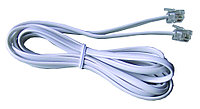 Phone cable RJ-11 (2 контакта) 1,2 метра pathcord