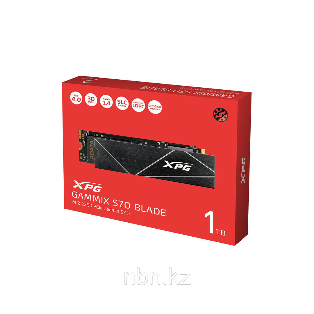 Твердотельный накопитель SSD ADATA XPG GAMMIX S70 BLADE 1 Тб M.2 - фото 3 - id-p116423452