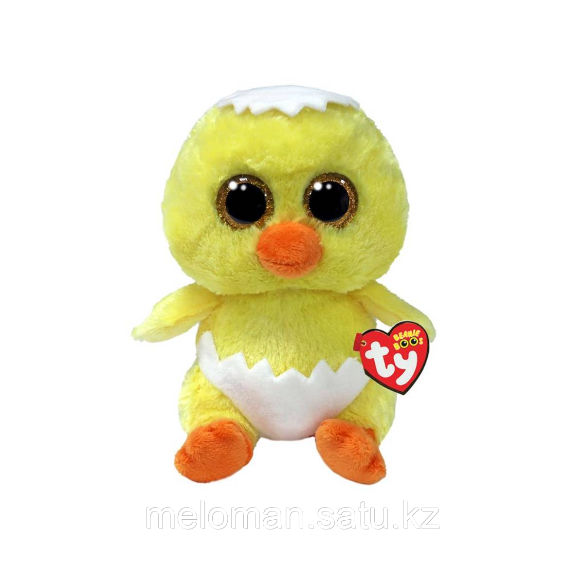 TY: Мягкая игрушка Beanie Boo's, цыпленок Питти, 15 см, желтый - фото 1 - id-p116427996