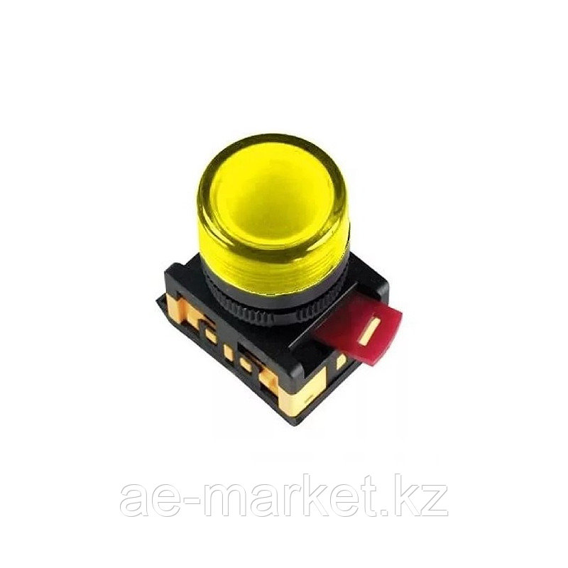 Индикатор AL-22TE Ø22мм (желтый неон) IEK (10/300) - фото 1 - id-p116252854