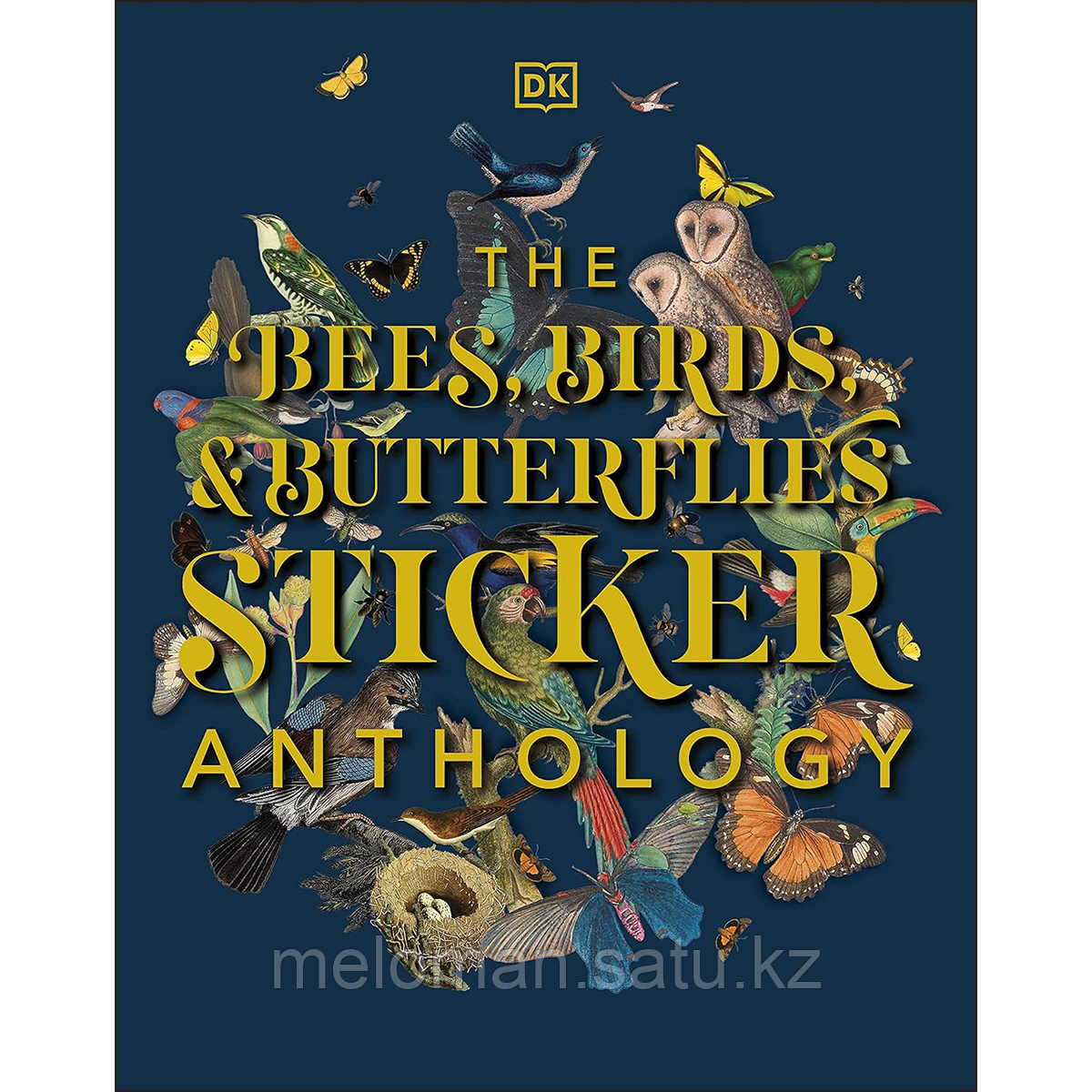 Bees, birds & butterflies sticker anthology - фото 1 - id-p116427784