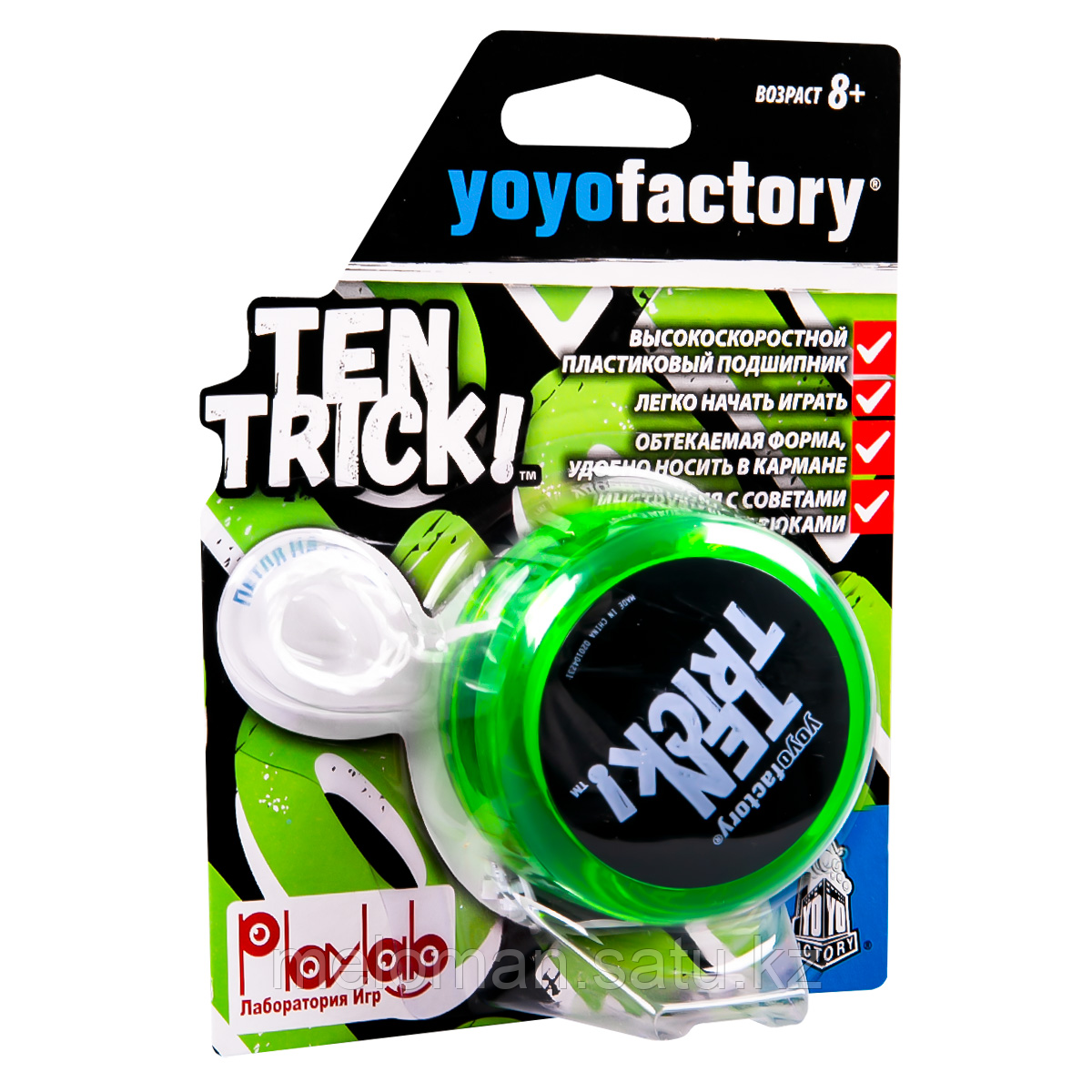 YoYoFactory: TenTrick Зеленый - фото 2 - id-p116427800