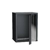 ITK Шкаф LINEA W 15U 600x600 мм дверь стекло, RAL9005 IEK E-PRO