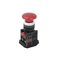 Кнопка AEA-22 (грибок, красный) IEK (10/200)