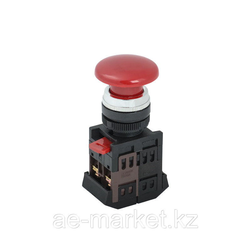 Кнопка AEA-22 (грибок, красный) IEK (10/200) - фото 1 - id-p110483987